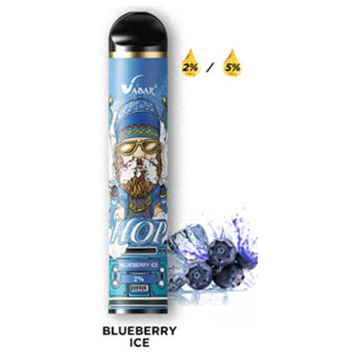 Blueberry Ice Vabar HOP Disposable Vape - 2000 Puffs