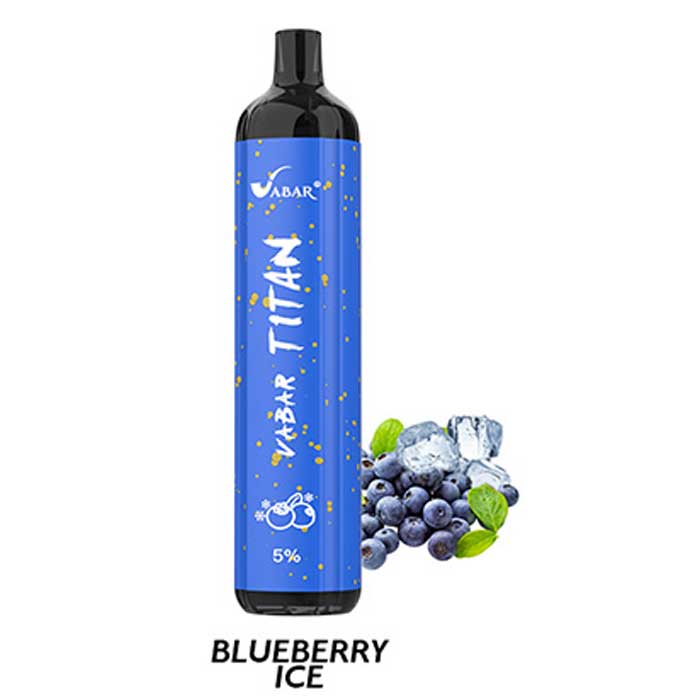 Blueberry Ice Vabar TITAN Disposable Vape - 5000 Puffs - Vapors UAE