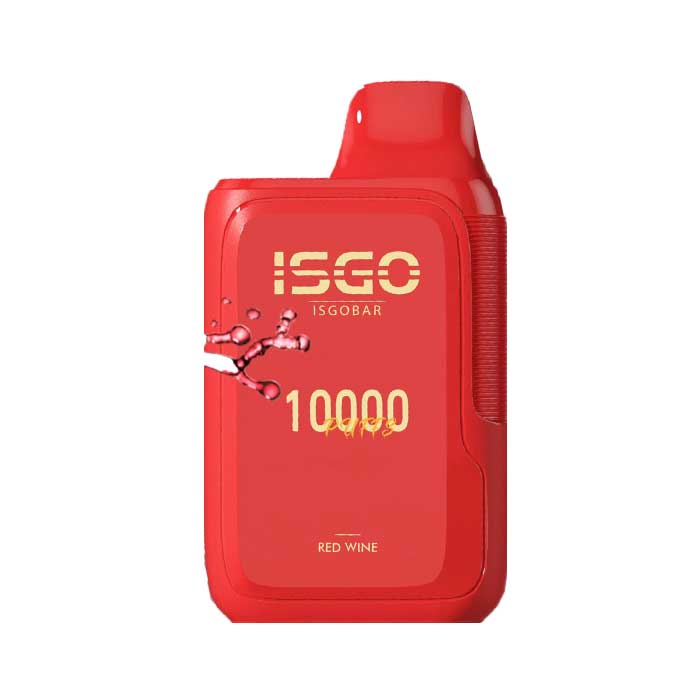 The ISGO BAR a Disposable Vape Red Wine